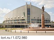 Дворец спорта имени Ивана Ярыгина. Красноярск (2009 год). Редакционное фото, фотограф Типляшина Евгения / Фотобанк Лори