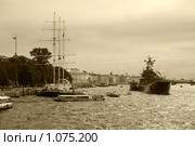 День военно-морского флота. Санкт-Петербург (2009 год). Редакционное фото, фотограф Михаил Митин / Фотобанк Лори