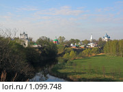 Суздальский вид, Золотое Кольцо. Россия (2009 год). Стоковое фото, фотограф Denis Kh. / Фотобанк Лори