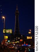 Башня в Блэкпуле (2009 год). Редакционное фото, фотограф Юлия Бобровских / Фотобанк Лори