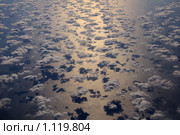 Забавная группа кучевых облаков над Красным морем. Стоковое фото, фотограф Сергей Орлов / Фотобанк Лори