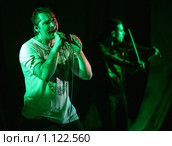 Группа "Король и шут". Михаил `Горшок` Горшенев (2009 год). Редакционное фото, фотограф Виктор Филиппович Погонцев / Фотобанк Лори