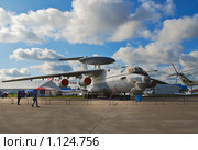 Самолет А-50 дальнего радиолокационного обнаружения и управления (ДРЛО) (2009 год). Редакционное фото, фотограф Алёшина Оксана / Фотобанк Лори