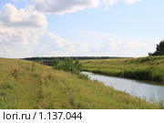 Кулундинский магистральный канал. Алтайский край. Стоковое фото, фотограф Григорий Писоцкий / Фотобанк Лори