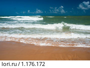 Неспокойно синее море. Стоковое фото, фотограф Ирина Кожемякина / Фотобанк Лори