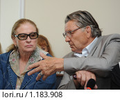Киноартисты Людмила Зайцева и Алексей Ванин (2009 год). Редакционное фото, фотограф Free Wind / Фотобанк Лори