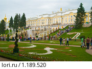 Петергоф, Вид на царский дворец (2009 год). Редакционное фото, фотограф Александр Лядов / Фотобанк Лори