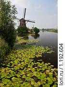 Мельница на канале (2009 год). Стоковое фото, фотограф Петр Кириллов / Фотобанк Лори