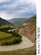 Изгиб реки. Стоковое фото, фотограф Николай Михальченко / Фотобанк Лори
