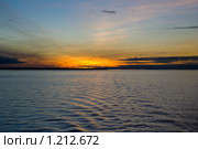 Закат солнца на Балтийском море. Стоковое фото, фотограф Светлана Силецкая / Фотобанк Лори