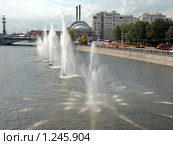 Фонтаны Водоотводного канала (2009 год). Редакционное фото, фотограф Владимир Тарасов / Фотобанк Лори