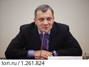 Борисов Юрий Иванович - заместитель министра промышленности и торговли (Минпромторг) (2009 год). Редакционное фото, фотограф Zelenograd.ru / Фотобанк Лори