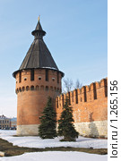 Спасская башня. Тульский кремль. Тула (2006 год). Редакционное фото, фотограф Виктор Савушкин / Фотобанк Лори