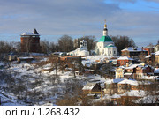 Вид на Спасскую церковь.Владимир.Зима (2009 год). Стоковое фото, фотограф Святослав Корнев / Фотобанк Лори