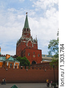 Троицкая башня Московского Кремля (2009 год). Стоковое фото, фотограф Алёшина Оксана / Фотобанк Лори