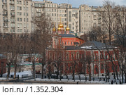 Церковь Николы на Берсеневке. 1657 г. Москва (2009 год). Стоковое фото, фотограф lana1501 / Фотобанк Лори