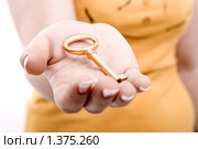 Ключ на ладони. Стоковое фото, фотограф Татьяна Гришина / Фотобанк Лори
