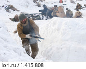 В атаку! (2010 год). Редакционное фото, фотограф Александр Егорин / Фотобанк Лори