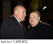 Швыдкой и Калягин (2007 год). Редакционное фото, фотограф Александр Легкий / Фотобанк Лори
