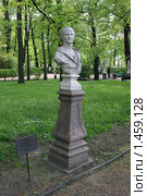 Бюст Траяна римского императора в Летнем саду (2009 год). Редакционное фото, фотограф Владислав Иванцов / Фотобанк Лори