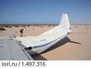 Разбившийся самолёт АН-12 (2010 год). Редакционное фото, фотограф Free Wind / Фотобанк Лори