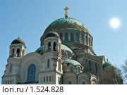 Морской собор на Якорной площади в городе Кронштадт (2009 год). Редакционное фото, фотограф Владимир Выдрин / Фотобанк Лори