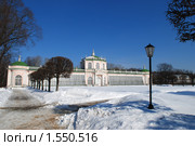 Большая каменная оранжерея. Усадьба Кусково. Москва (2010 год). Редакционное фото, фотограф E. O. / Фотобанк Лори