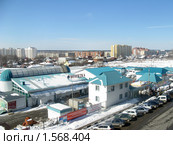 Панорама города Березовский, 2 Свердловская область (2010 год). Редакционное фото, фотограф Людмила Банникова / Фотобанк Лори