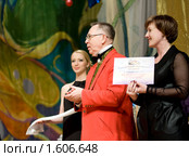 Модельер Вячеслав Михайлович Зайцев (2010 год). Редакционное фото, фотограф Александр Подшивалов / Фотобанк Лори