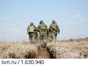 Отряд уходит в бой. Стоковое фото, фотограф Андрей Ярцев / Фотобанк Лори