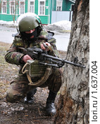 Пулемётчик (2010 год). Редакционное фото, фотограф Free Wind / Фотобанк Лори