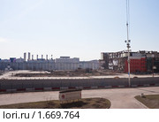 Остатки гостиницы "Россия" (2010 год). Стоковое фото, фотограф Николай Коржов / Фотобанк Лори