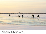 Рыбаки на реке утро тропинка. Стоковое фото, фотограф Алексей Ширманов / Фотобанк Лори