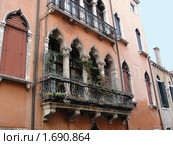 Венецианский балкон (2010 год). Стоковое фото, фотограф макаров виктор / Фотобанк Лори