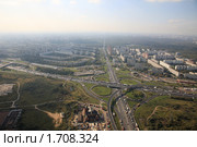 Пересечение МКАД - шоссе Энтузиастов (2008 год). Стоковое фото, фотограф Дмитрий Бакулин / Фотобанк Лори