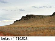 Склон горы Богдо, Астраханская область, Россия (2009 год). Редакционное фото, фотограф Андрей Бурдюков / Фотобанк Лори