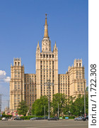 Сталинская высотка на Кудринской площади (2010 год). Редакционное фото, фотограф Алёшина Оксана / Фотобанк Лори