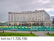 Гостиница "Рэдиссон САС Славянская" (2009 год). Редакционное фото, фотограф Алёшина Оксана / Фотобанк Лори
