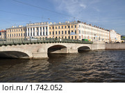 Измайловский мост. Фонтанка. Санкт-Петербург (2010 год). Редакционное фото, фотограф LightLada / Фотобанк Лори