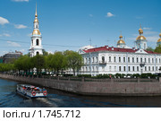 Никольский морской собор в Санкт-Петербурге (2010 год). Стоковое фото, фотограф Кекяляйнен Андрей / Фотобанк Лори
