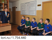 Встреча с ветераном Великой Отечественной войны (2010 год). Редакционное фото, фотограф Free Wind / Фотобанк Лори