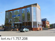 Гостиница "Европа" в Заводоуковске (2010 год). Редакционное фото, фотограф Анатолий Матвейчук / Фотобанк Лори