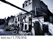 Мрачные развалины Кадашевской слободы. Второй Кадашевский переулок. Москва́ (2010 год). Стоковое фото, фотограф Николай Винокуров / Фотобанк Лори