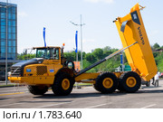 Сочлененный самосвал Volvo A35E (2010 год). Редакционное фото, фотограф Журавлев Андрей / Фотобанк Лори