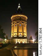 Водонапорная башня Wasserturm. Символ города Мангейм. Германия. (2009 год). Стоковое фото, фотограф Шевченко Дмитрий Сергеевич / Фотобанк Лори
