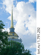 Шпиль Адмиралтейства (2009 год). Редакционное фото, фотограф Александр Лядов / Фотобанк Лори