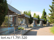 Обезьяний питомник в Сочи, вольеры для животных (2010 год). Стоковое фото, фотограф Анна Мартынова / Фотобанк Лори