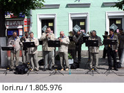 Уличный оркестр. Гатчина (2010 год). Редакционное фото, фотограф Корчагина Полина / Фотобанк Лори