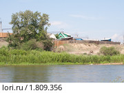 Берег реки Уды. Улан-Удэ (2010 год). Стоковое фото, фотограф Анна Зеленская / Фотобанк Лори