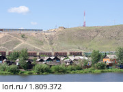 Берег реки Уды. Улан-Удэ (2010 год). Стоковое фото, фотограф Анна Зеленская / Фотобанк Лори